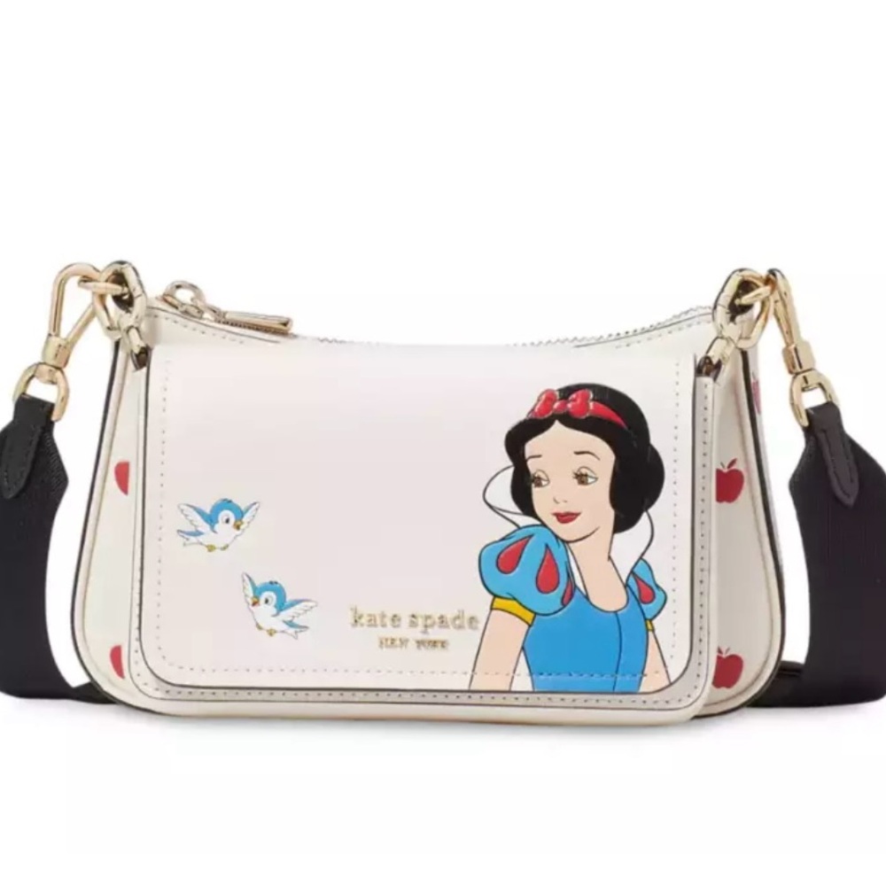 Kate Spade Disney Snow White Double Up Crossbody Bag